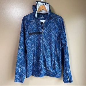Brooks Running camouflage hoodie jacket coat